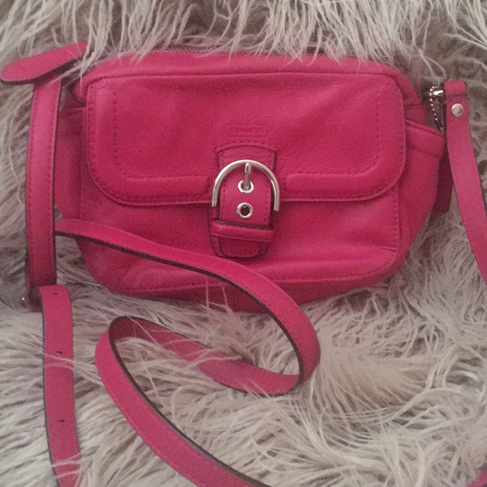 Coach cross body purse